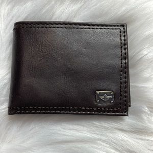 Mens Dockers RFID-Blocking Extra Capacity Slimfold Wallet